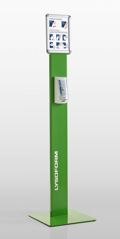 Lysoform dispenser column