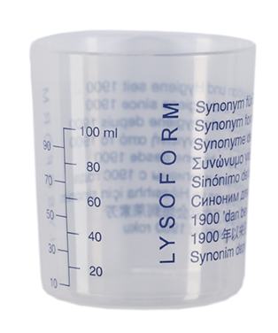 Lysoform Messbecher 100 ml