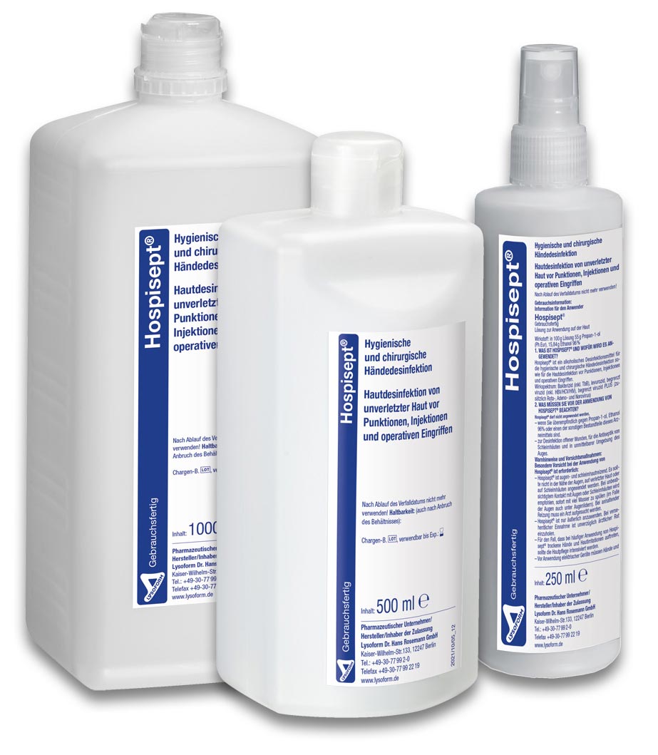 Lysoform Händedesinfektion Hautdesinfektion Arzneimittel Hospisept